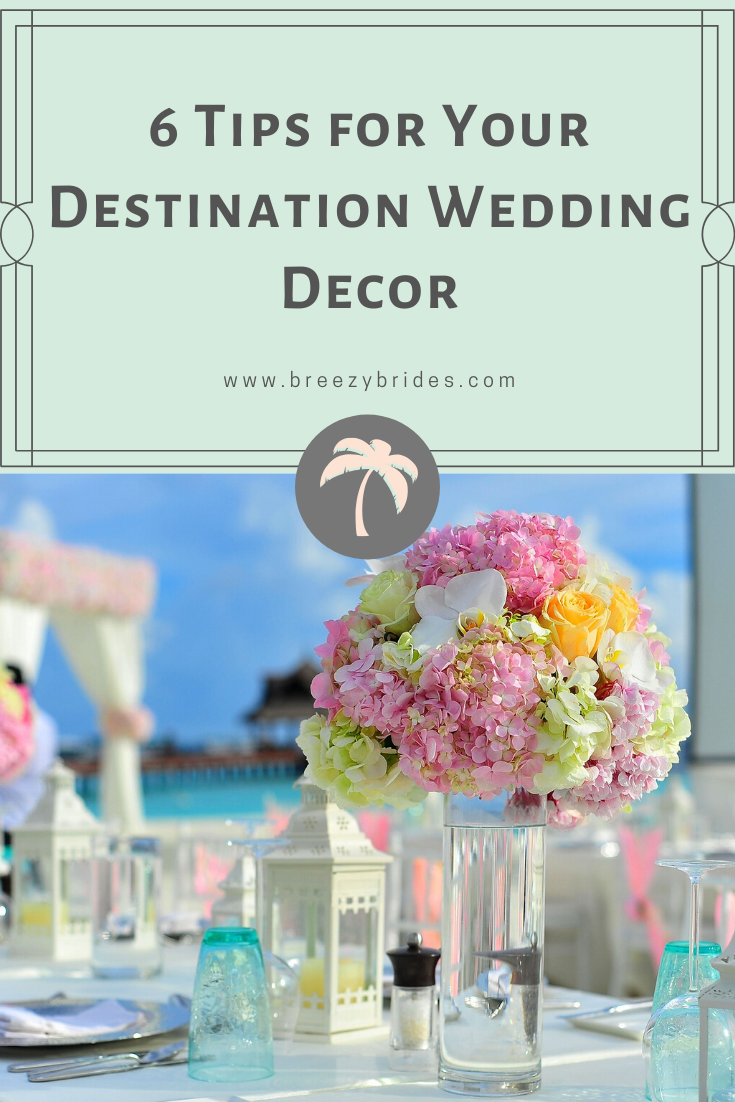 destination wedding decor