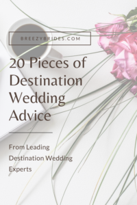 destination wedding advice