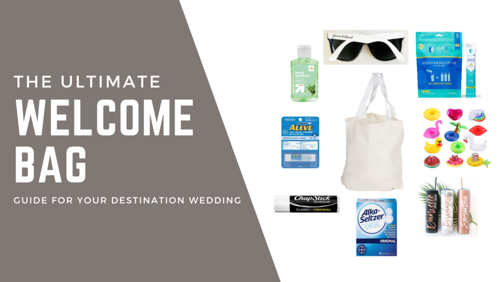 destination wedding welcome bag