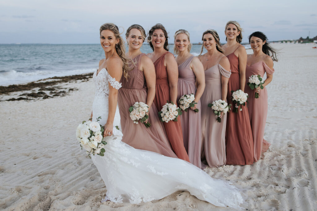 secrets playa mujeres wedding bridesmaids dresses
